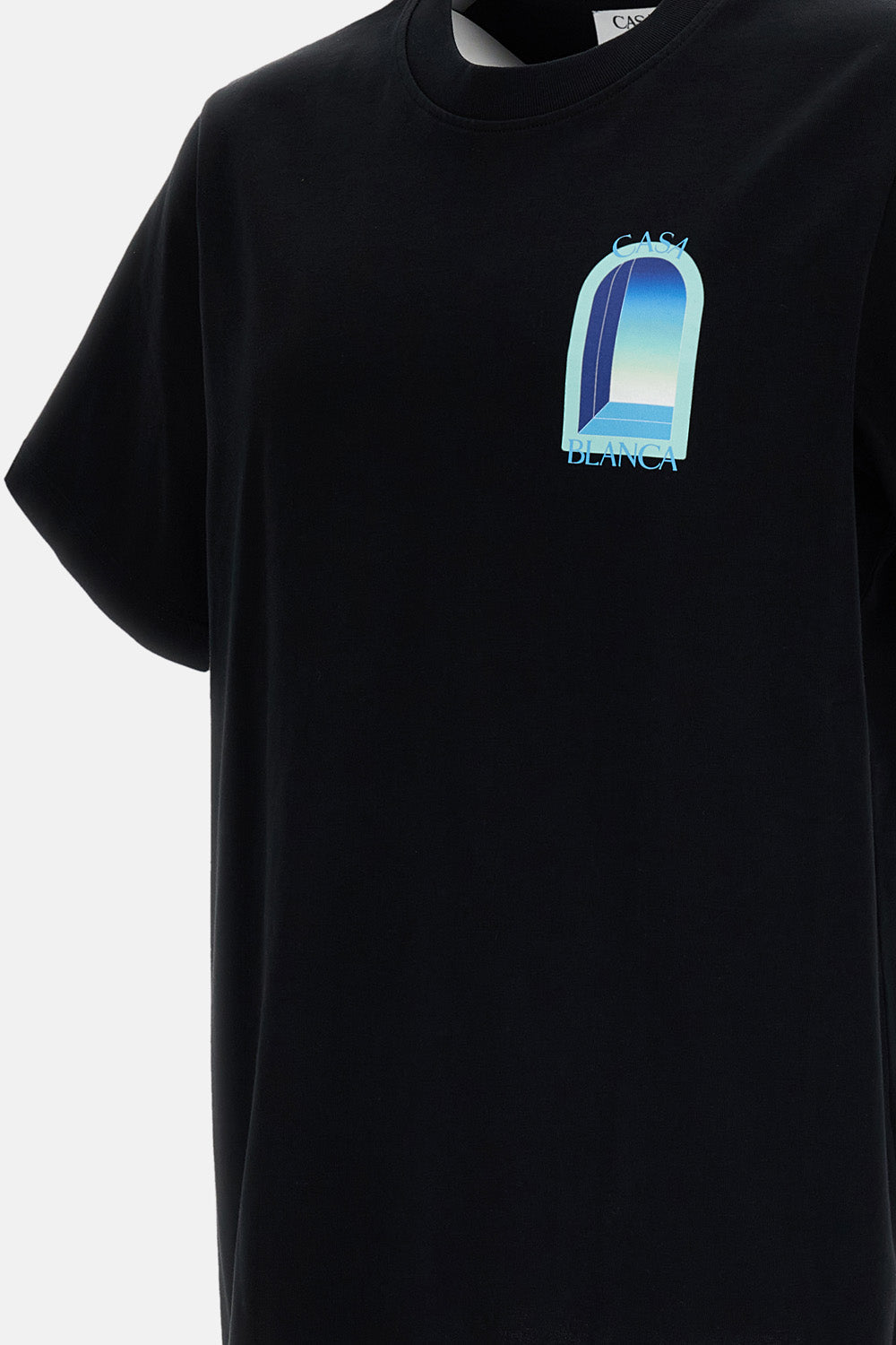 Casablanca Men Classic Printed  T-Shirt