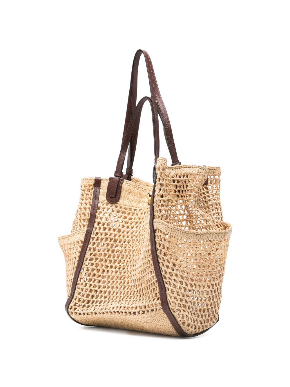 Chloé Women Chloé Iconic Rafia Tote Bag