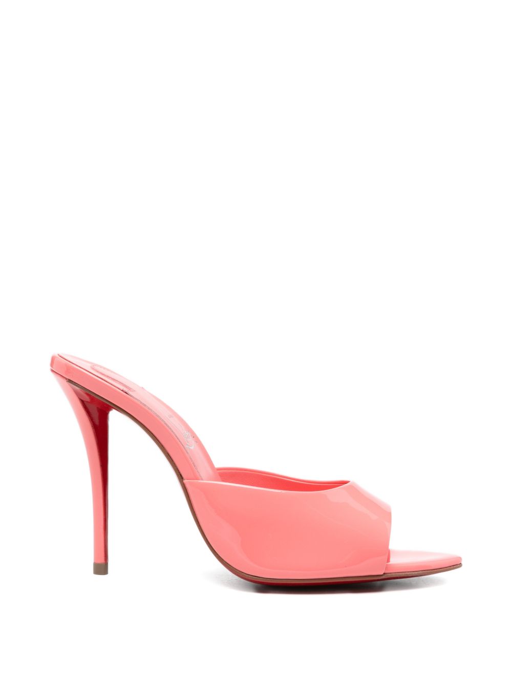 Christian Louboutin Women Miss Z Patent Leather Mules