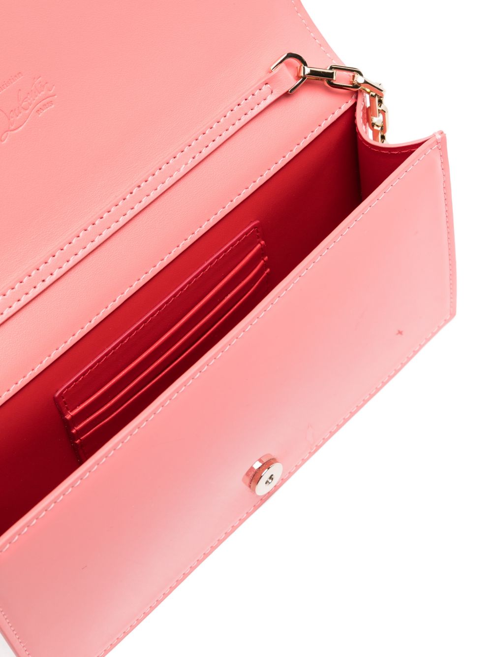 Christian Louboutin Women Bettina Leather Clutch