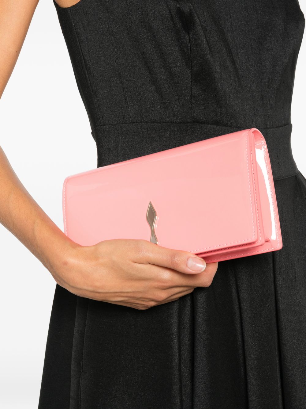 Christian Louboutin Women Bettina Leather Clutch