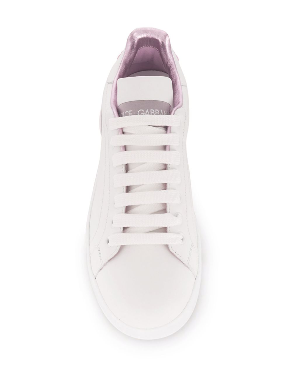Dolce & Gabbana Women Portofino Leather Sneakers