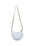 Fendi Women Fendigraphy Mini Denim Handbag