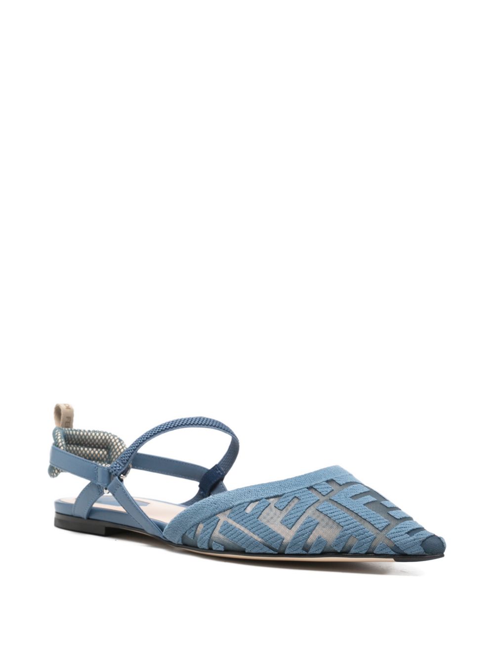 Fendi Women Colibrì Lite Slingback Ballets