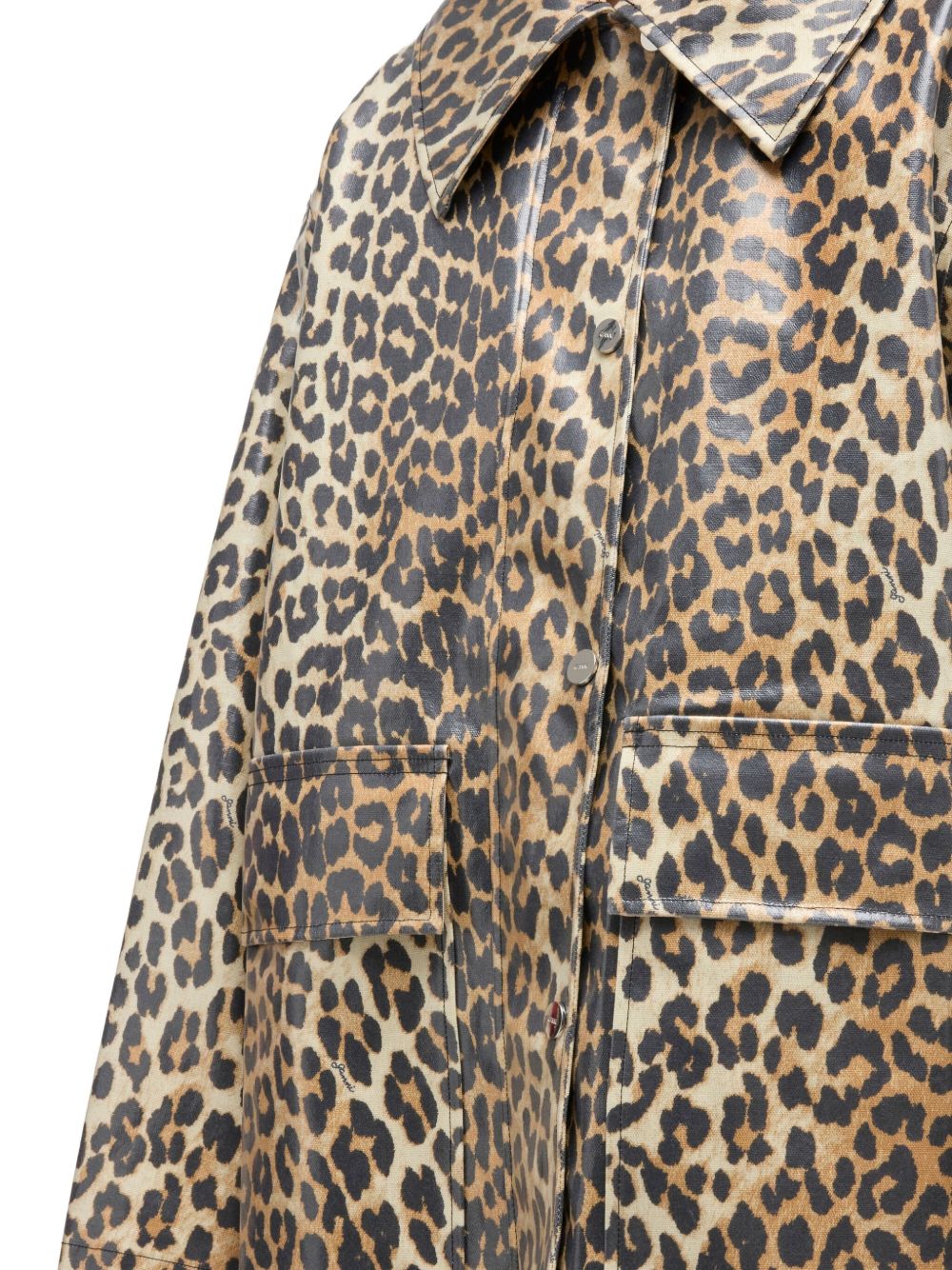 Ganni Women Cotton Blend Jacket