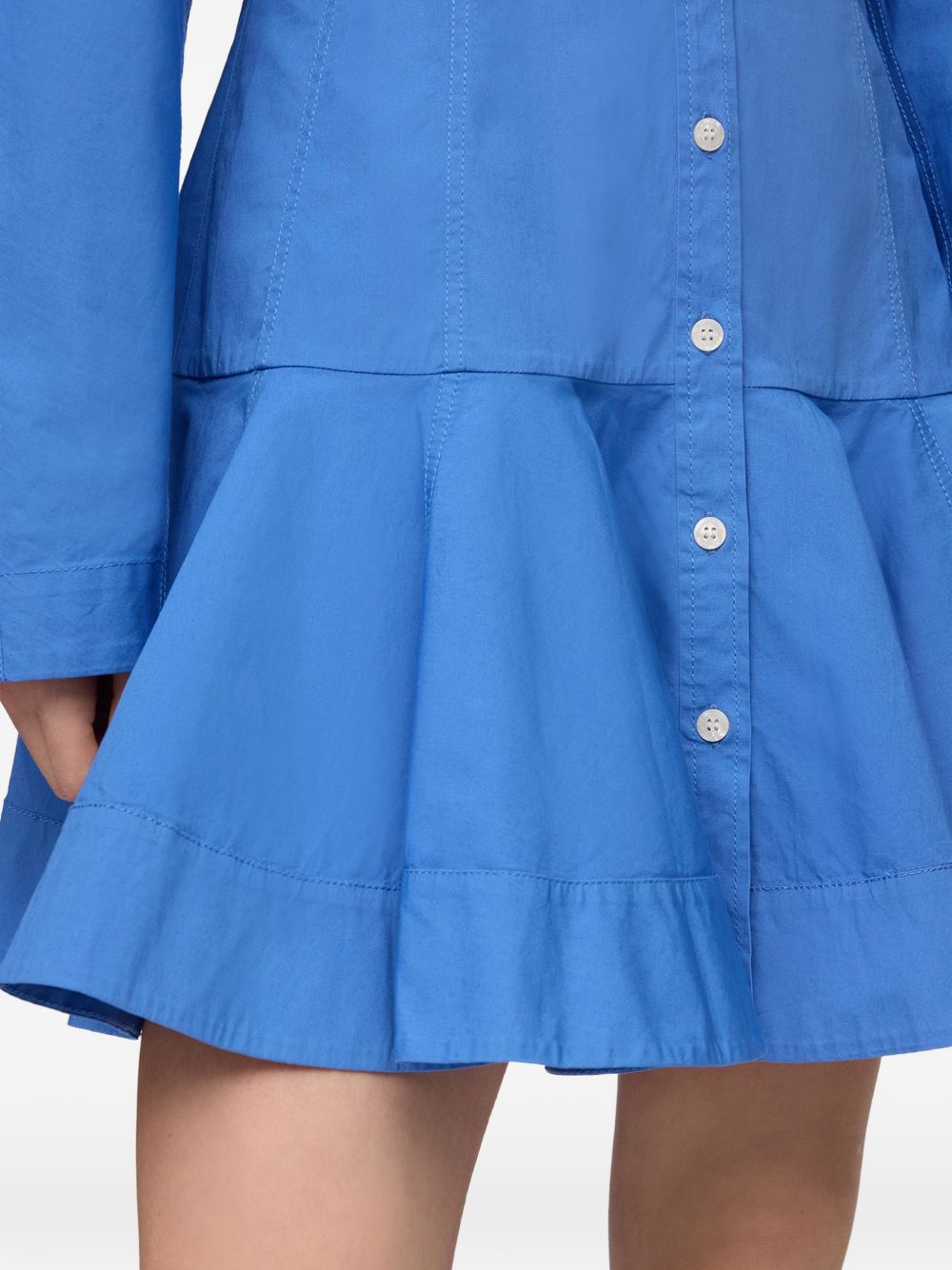Ganni Women Organic Cotton Shirtdress