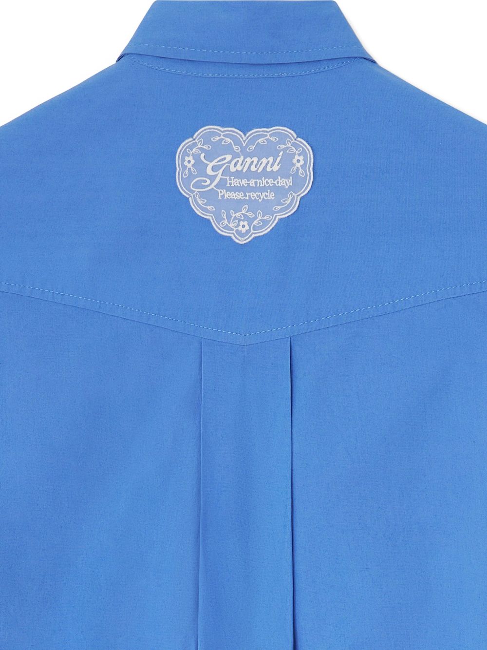 Ganni Women Organic Cotton Shirtdress