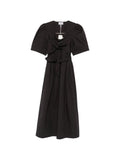 Ganni Women Organic Cotton Midi Dress