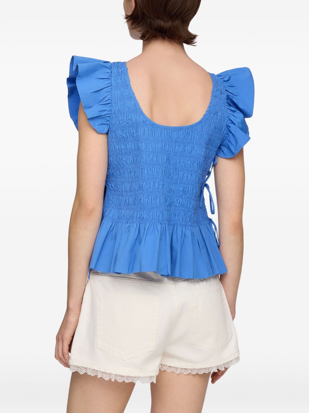 Ganni Women Organic Cotton Top