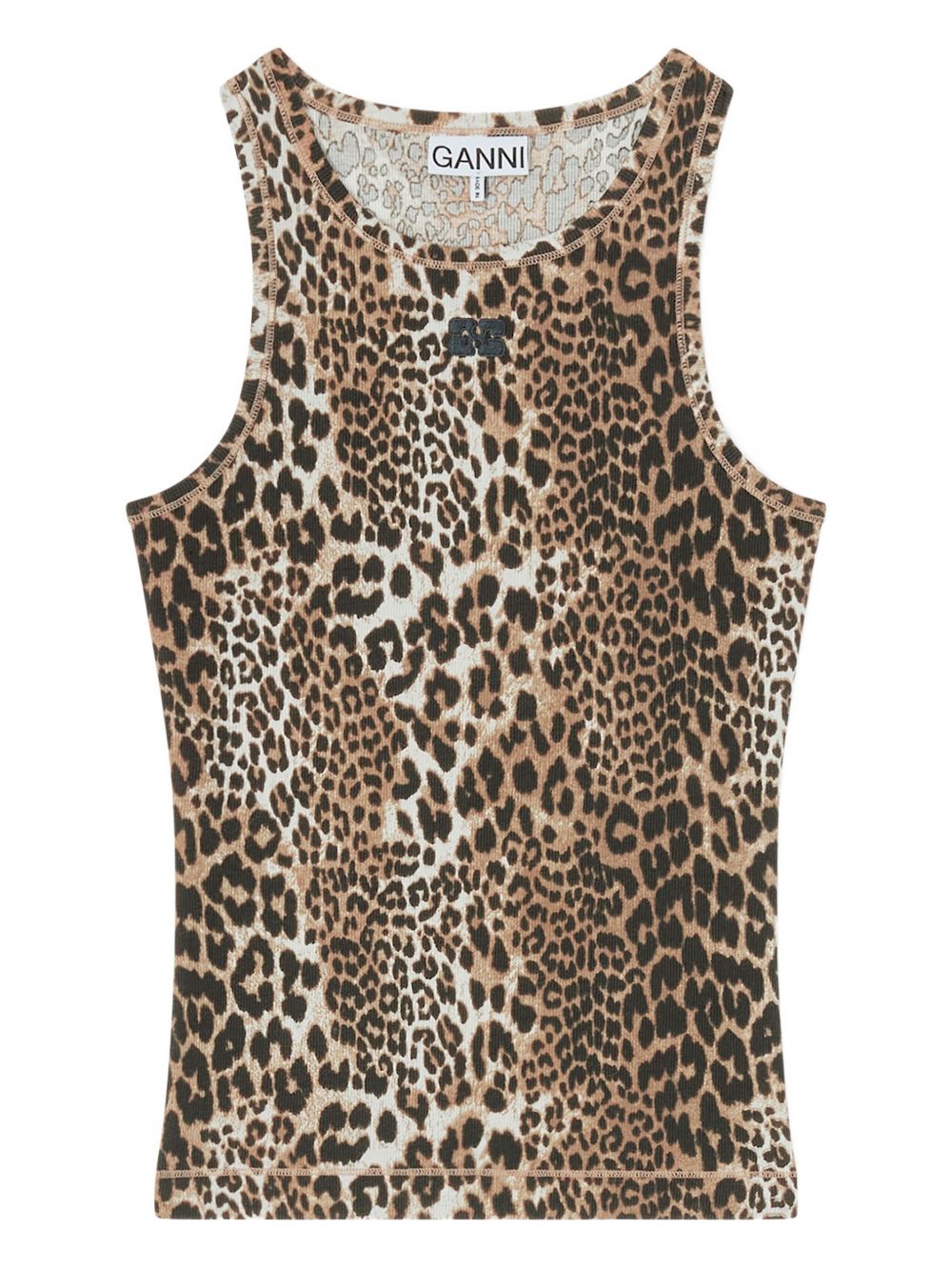 Ganni Women Organic Cotton Tank Top