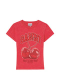 Ganni Women Printed Cotton T-Shirt