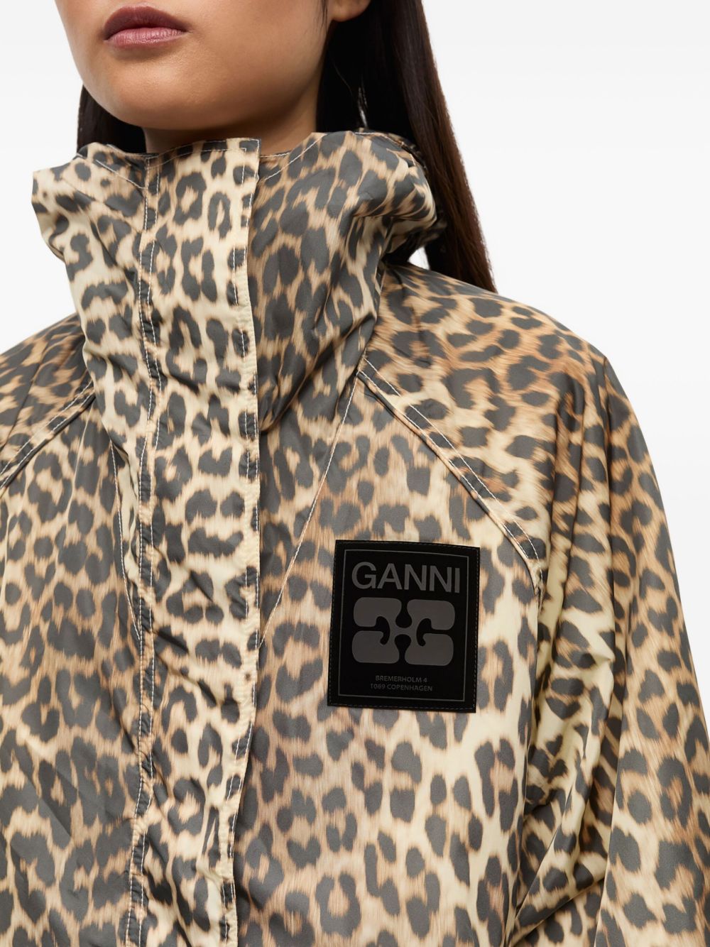 Ganni Women Nylon Blouson Jacket