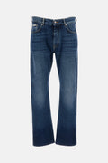Givenchy Men Fringed Vintage Denim Trousers