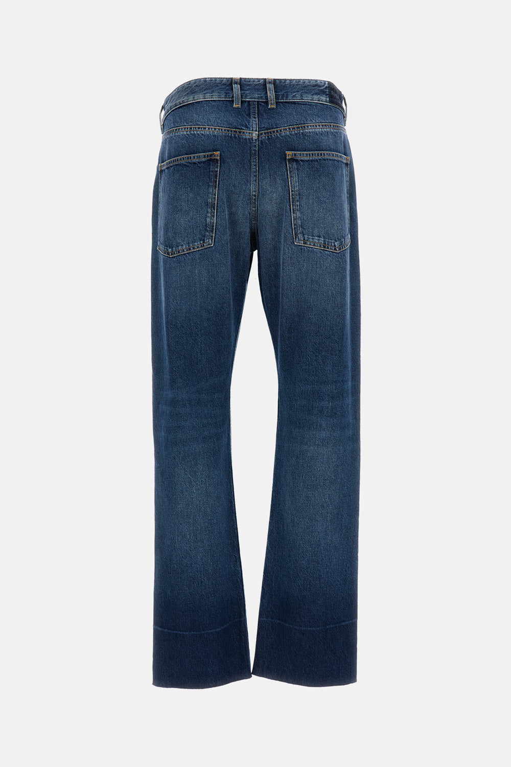 Givenchy Men Fringed Vintage Denim Trousers