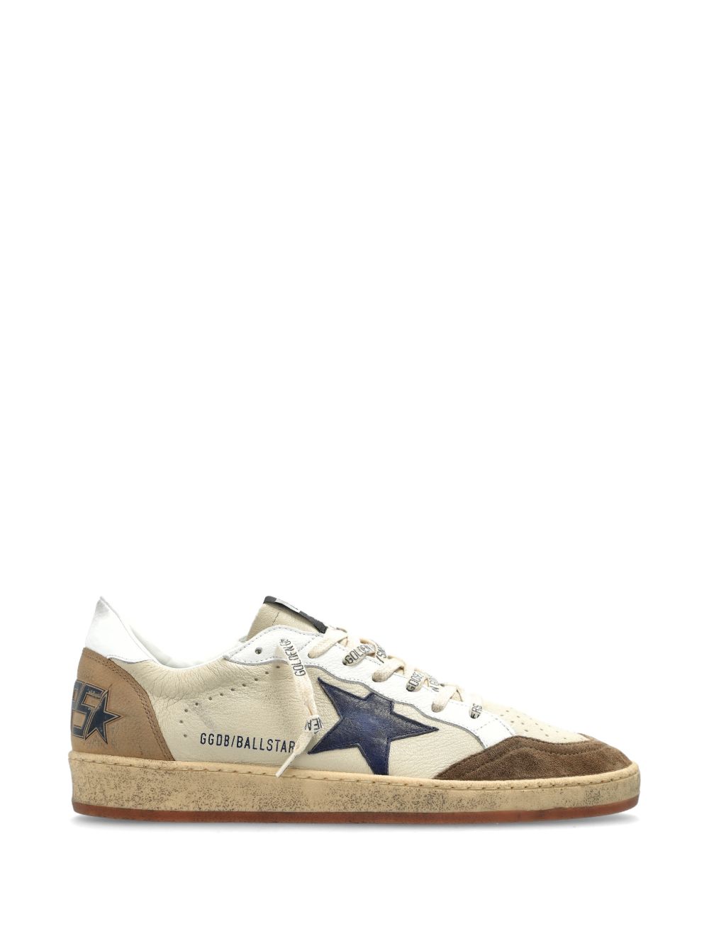 Golden Goose Men Ball Star Leather Sneakers