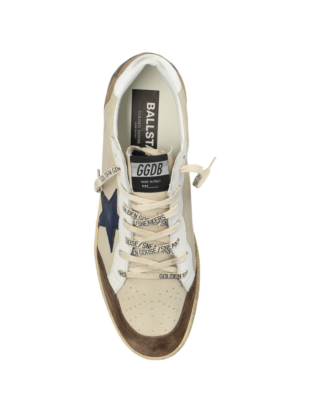 Golden Goose Men Ball Star Leather Sneakers