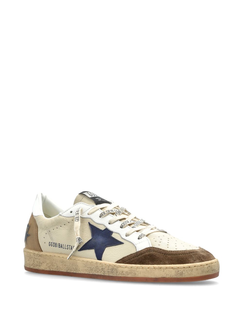 Golden Goose Men Ball Star Leather Sneakers