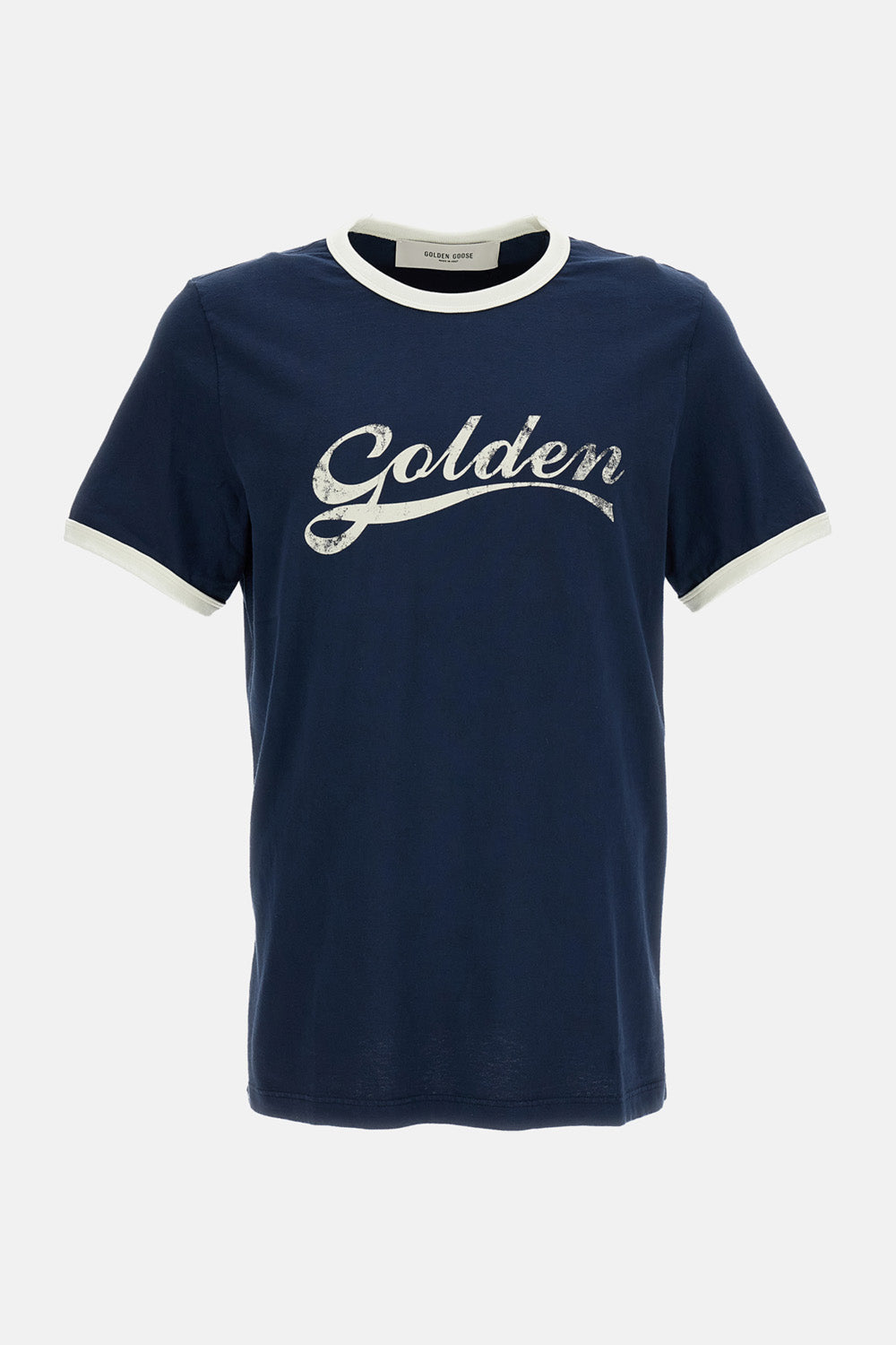 Golden Goose Men Journey M's Garment Dyed Slim T-Shirt