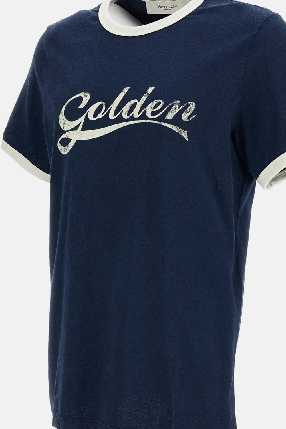Golden Goose Men Journey M's Garment Dyed Slim T-Shirt