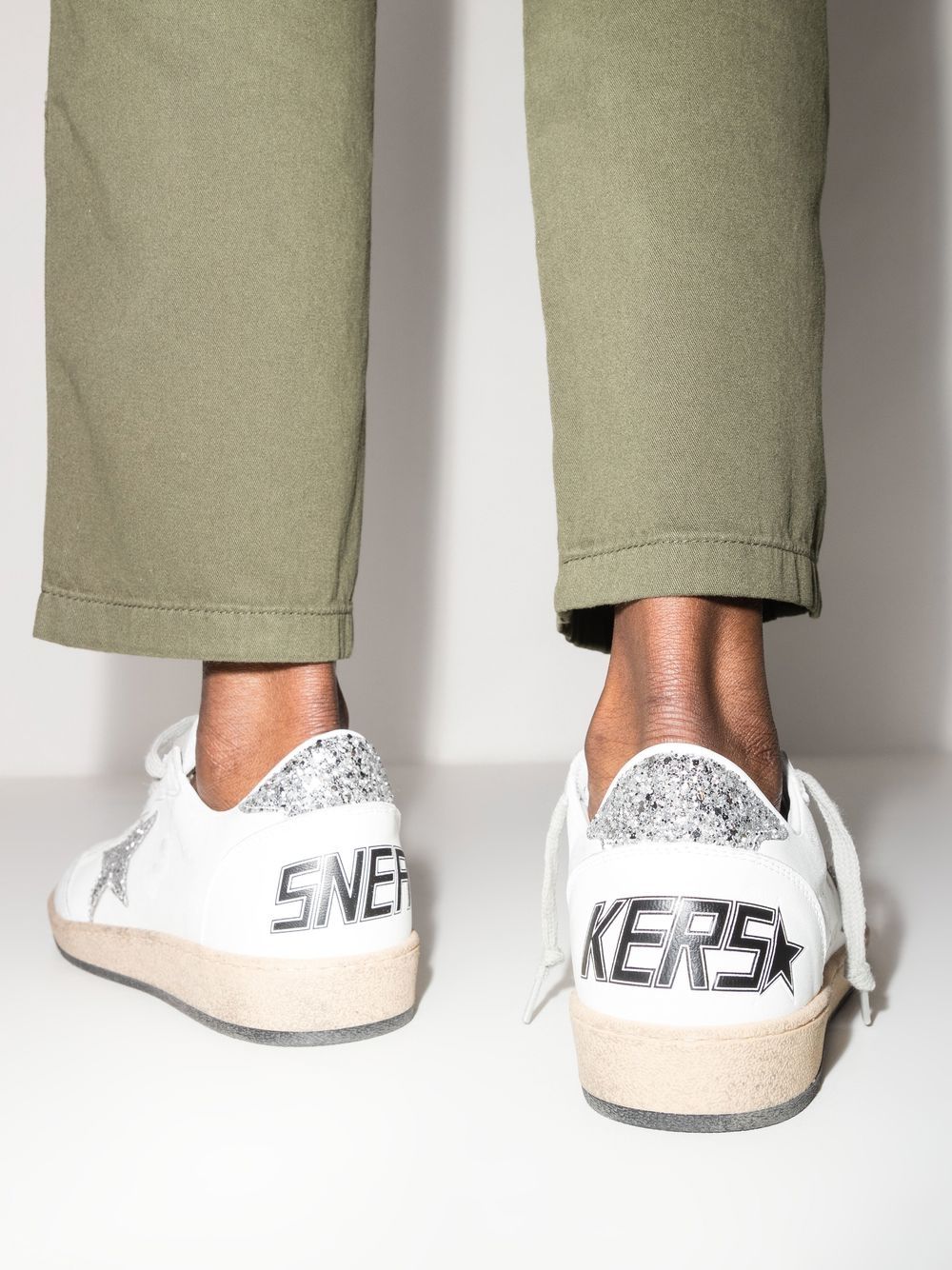 Golden Goose Women Ball Star Leather Sneakers