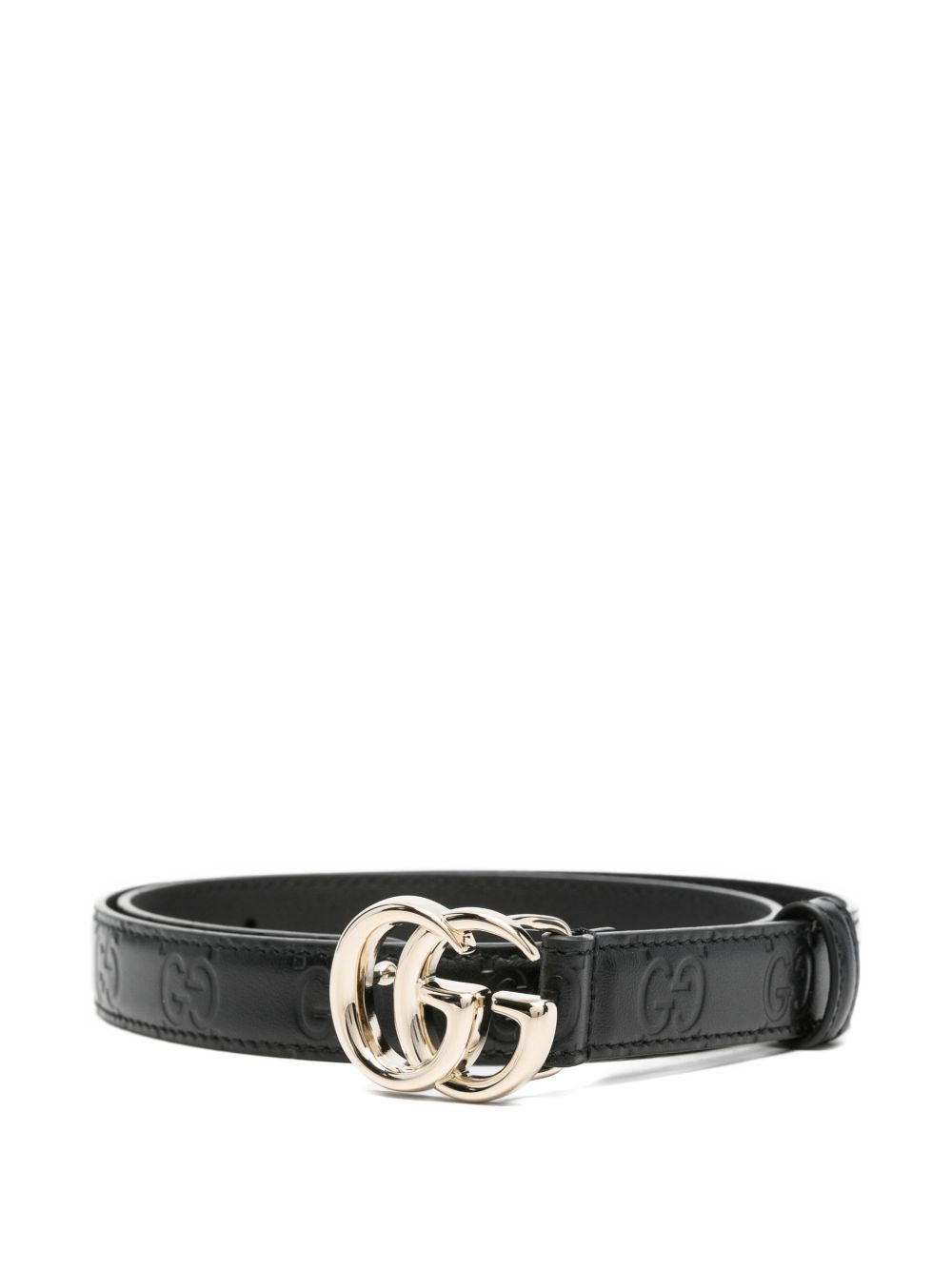 Gucci Women Gg Marmont Leather Belt
