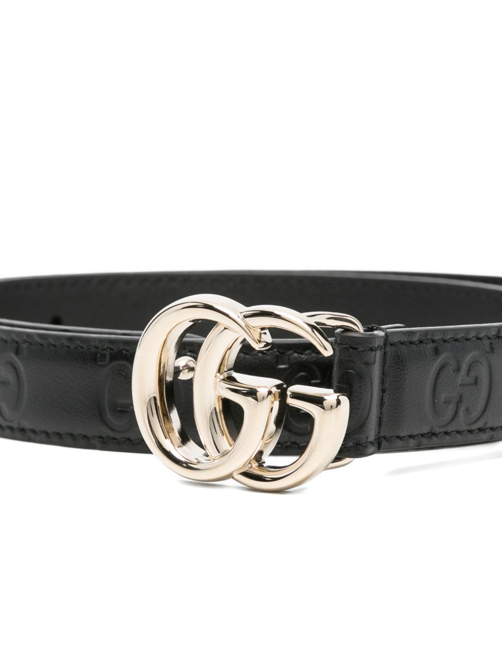 Gucci Women Gg Marmont Leather Belt