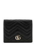 Gucci Women Gg Mamont Leather Wallet
