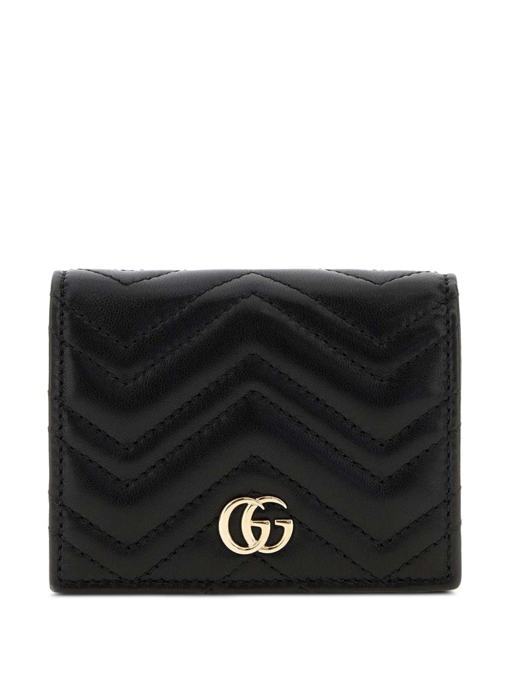 Gucci Women Gg Mamont Leather Wallet