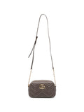 Gucci Women Gg Marmont Small Leather Camera Bag