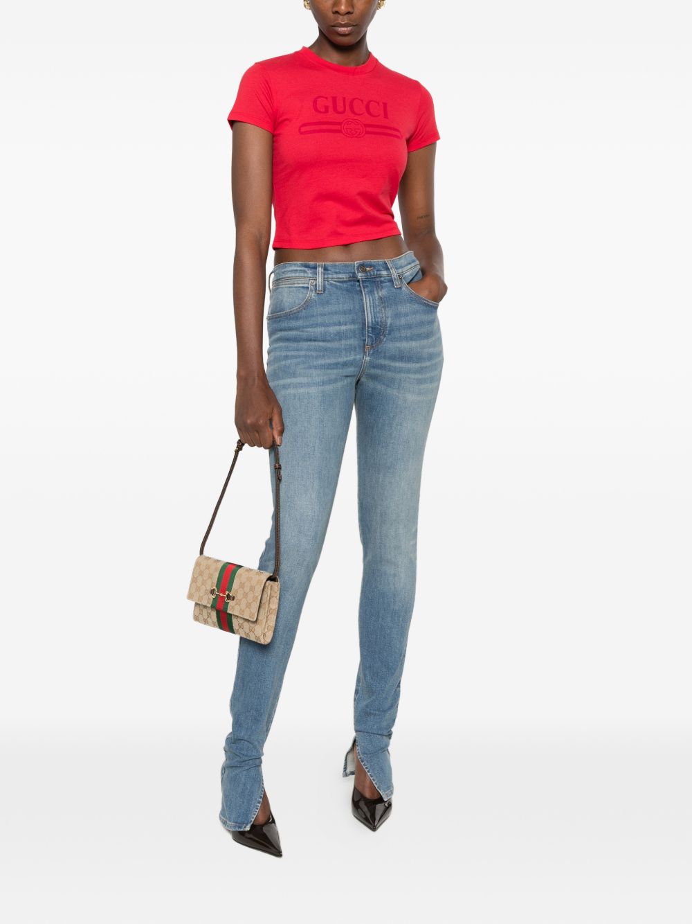 Gucci Women Skinny Denim Jeans