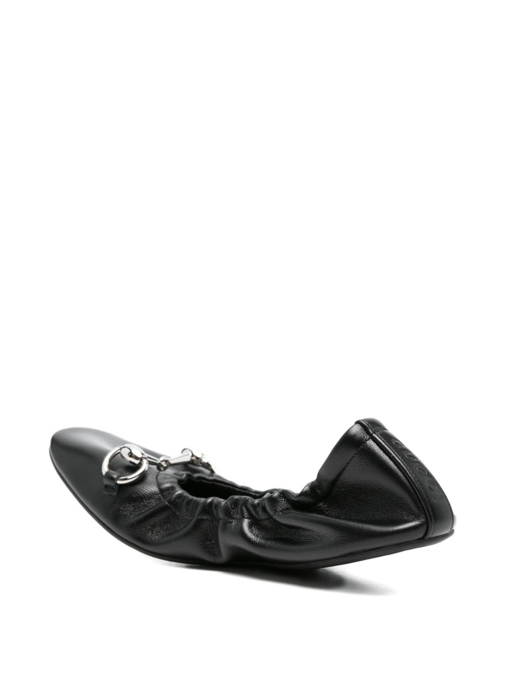 Gucci Women Prima Leather Ballets