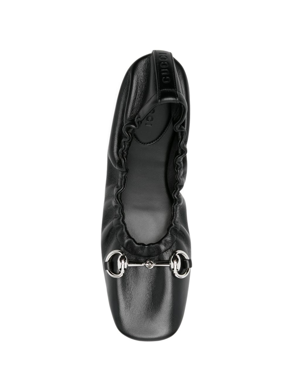 Gucci Women Prima Leather Ballets