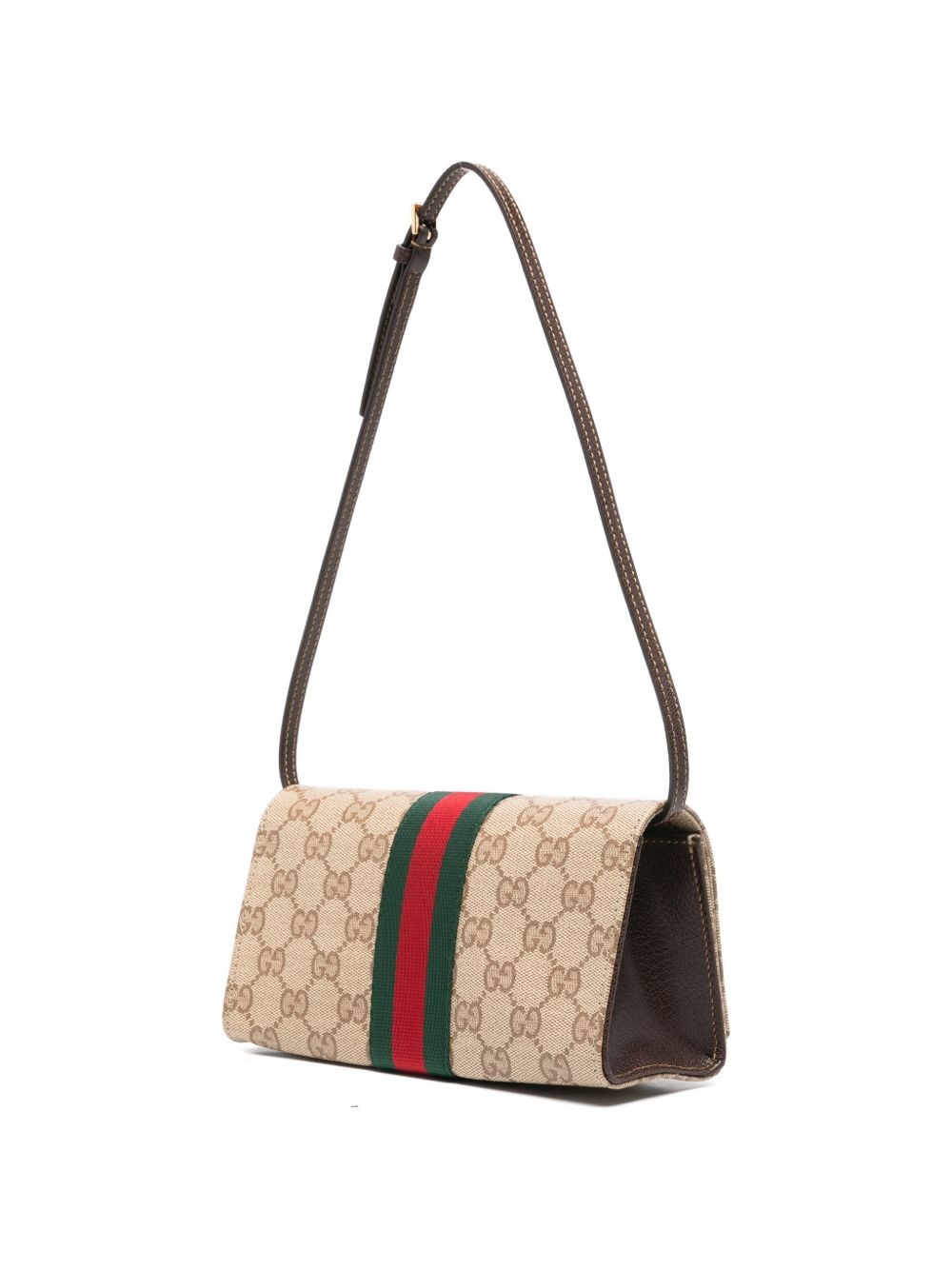 Gucci Women Web Detail Mini Pouch