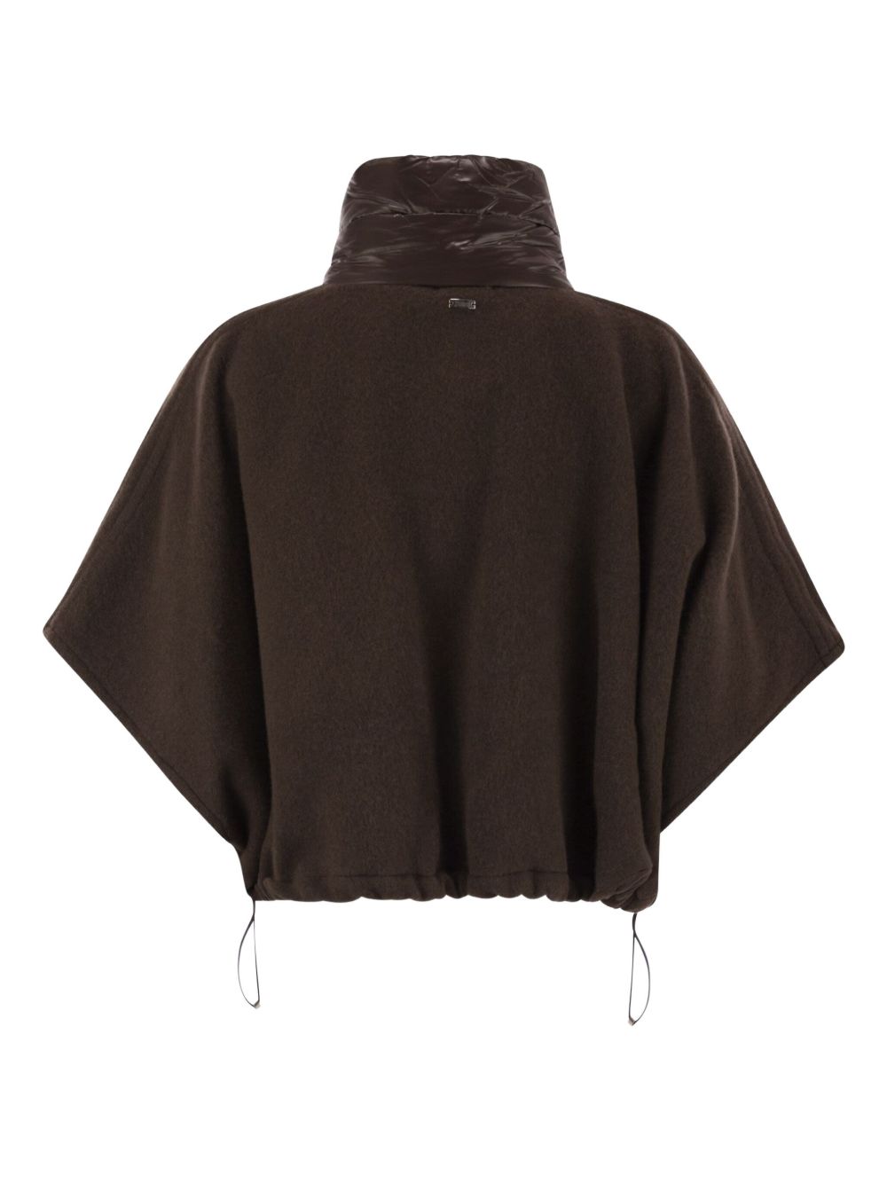 Herno Women Wool And Nylon Short Down Jacket