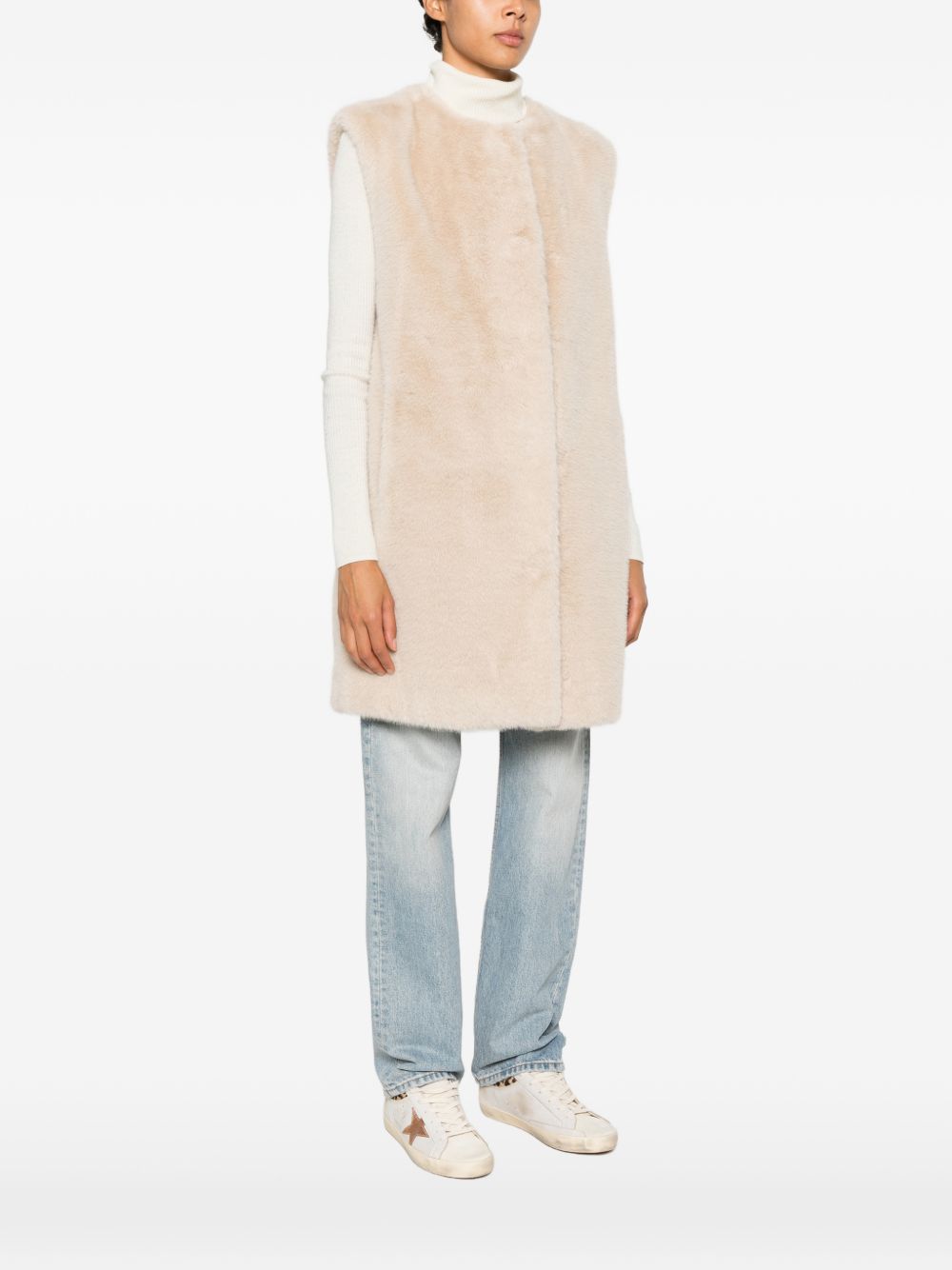 Herno Women Faux Fur Vest