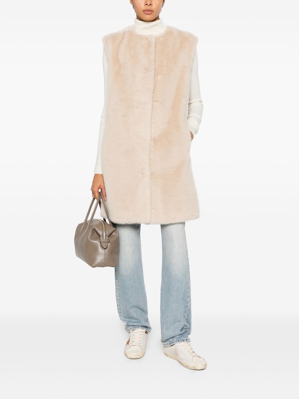 Herno Women Faux Fur Vest