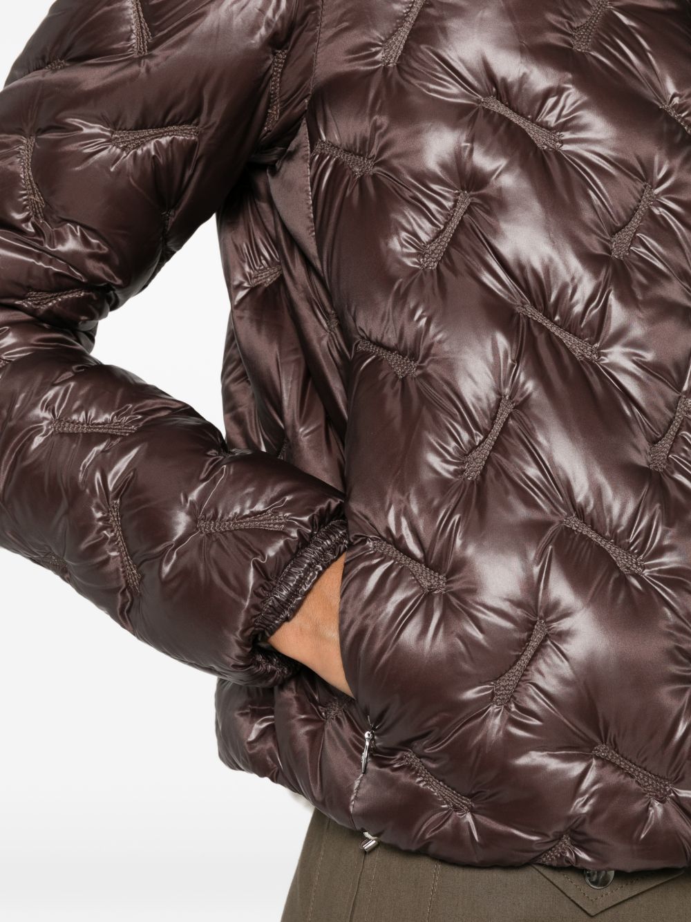 Herno Women Quilted Short Down Jacket