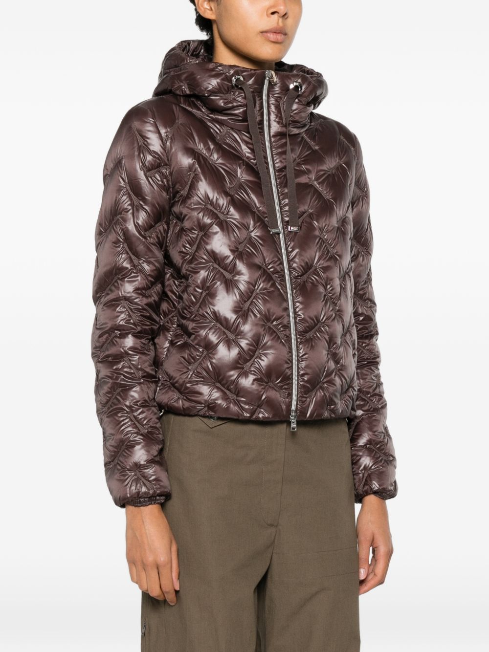 Herno Women Quilted Short Down Jacket