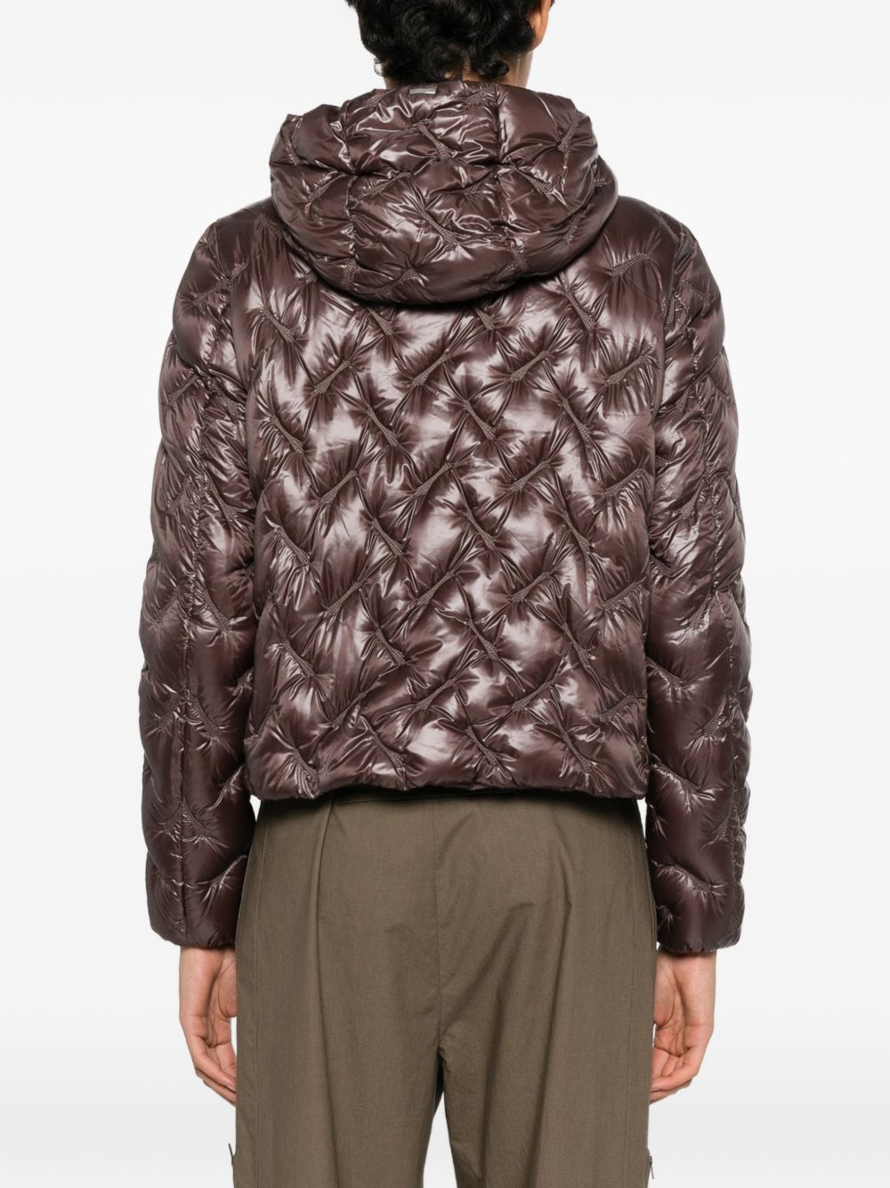 Herno Women Quilted Short Down Jacket