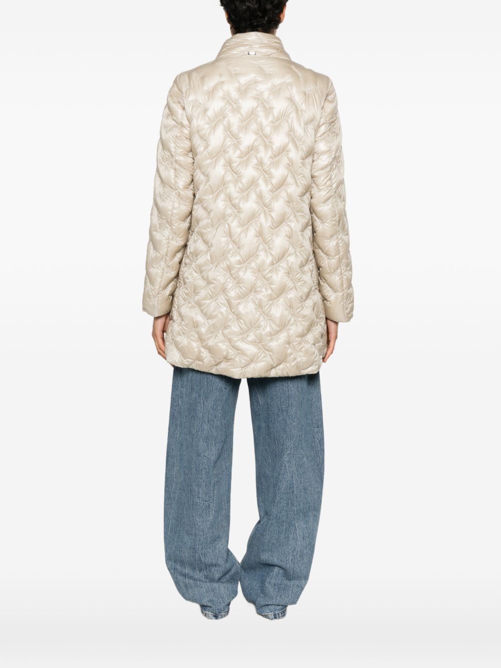 Herno Women Quilted Midi Down Jacket