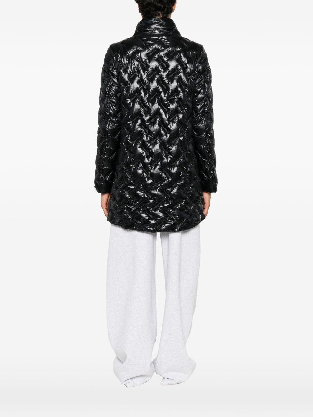 Herno Women Quilted Midi Down Jacket