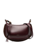 Isabel Marant Women Oskan Moon Leather Shoulder Bag