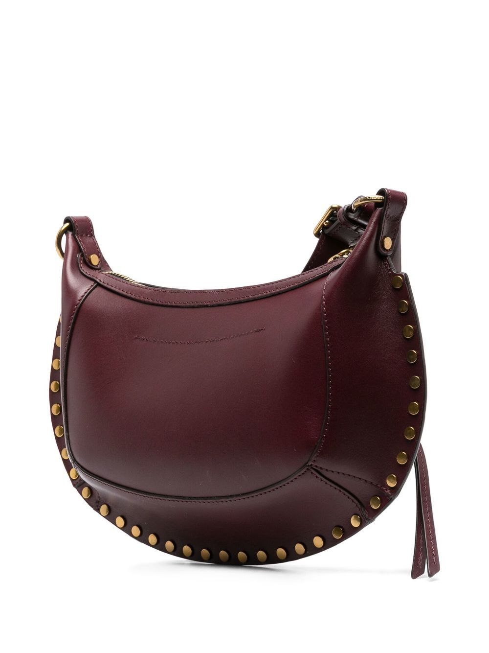 Isabel Marant Women Oskan Moon Leather Shoulder Bag