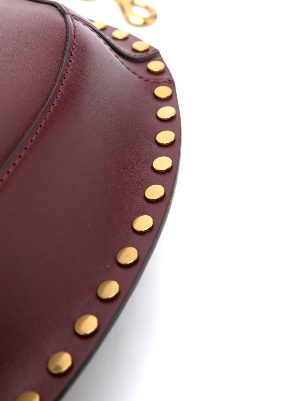Isabel Marant Women Oskan Moon Leather Shoulder Bag