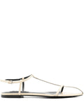 Jil Sander Women Leather Flat Sandals