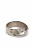 Maison Margiela Men Logo Twisted Number Ring
