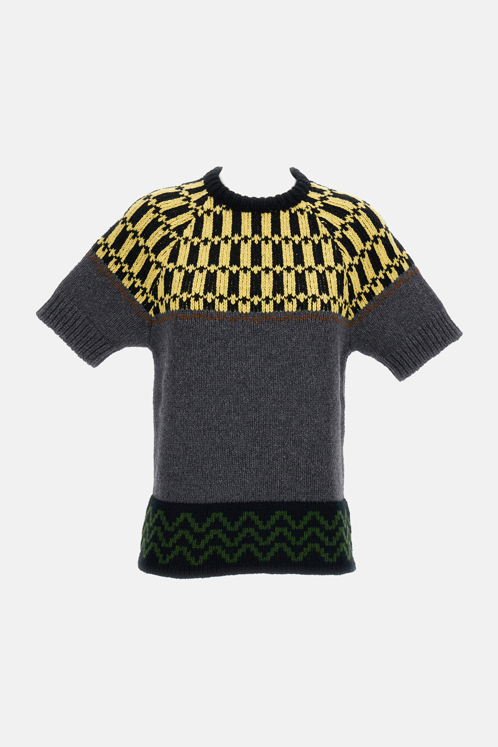 Marni Women Crew Neck Knit T-Shirt