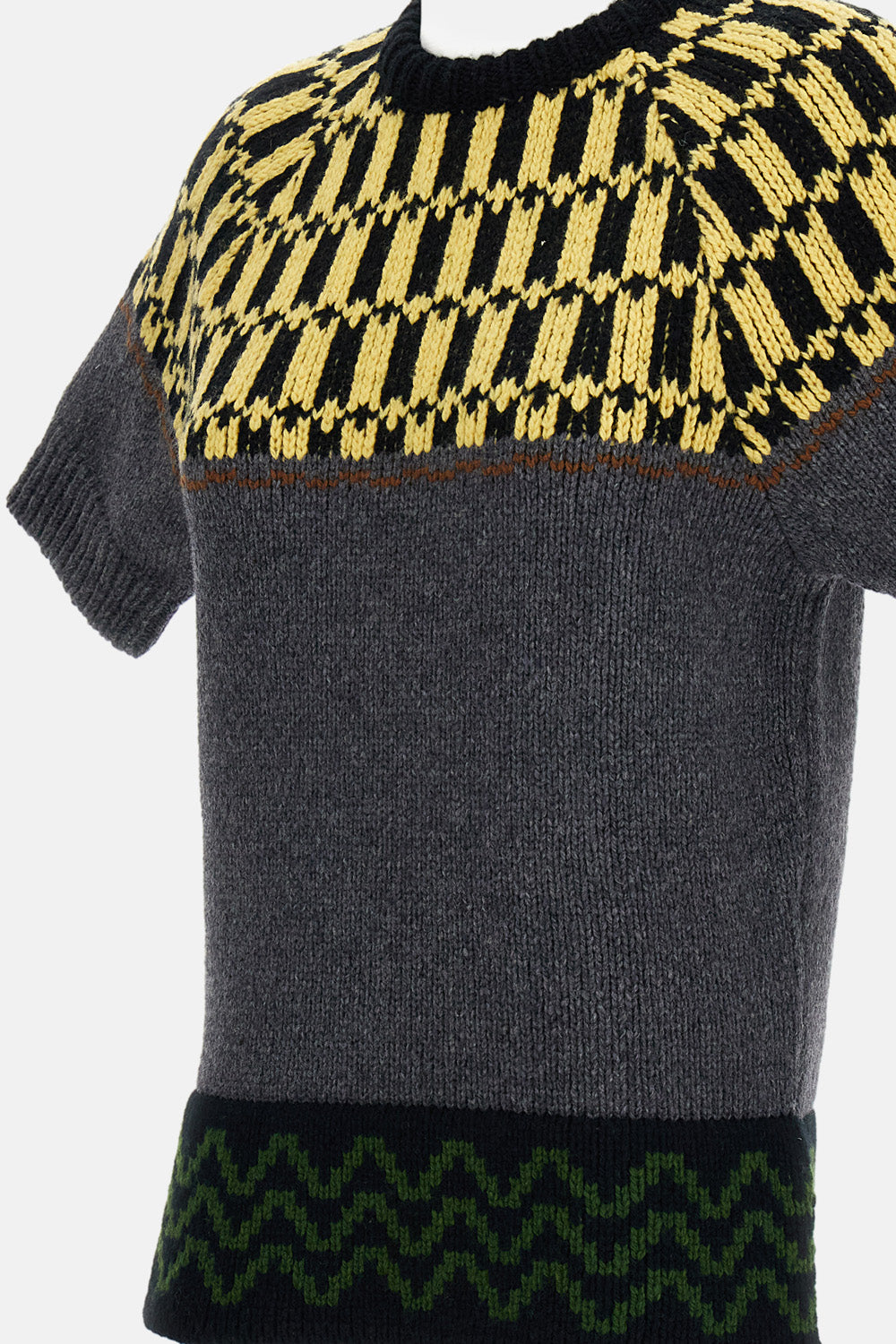 Marni Women Crew Neck Knit T-Shirt