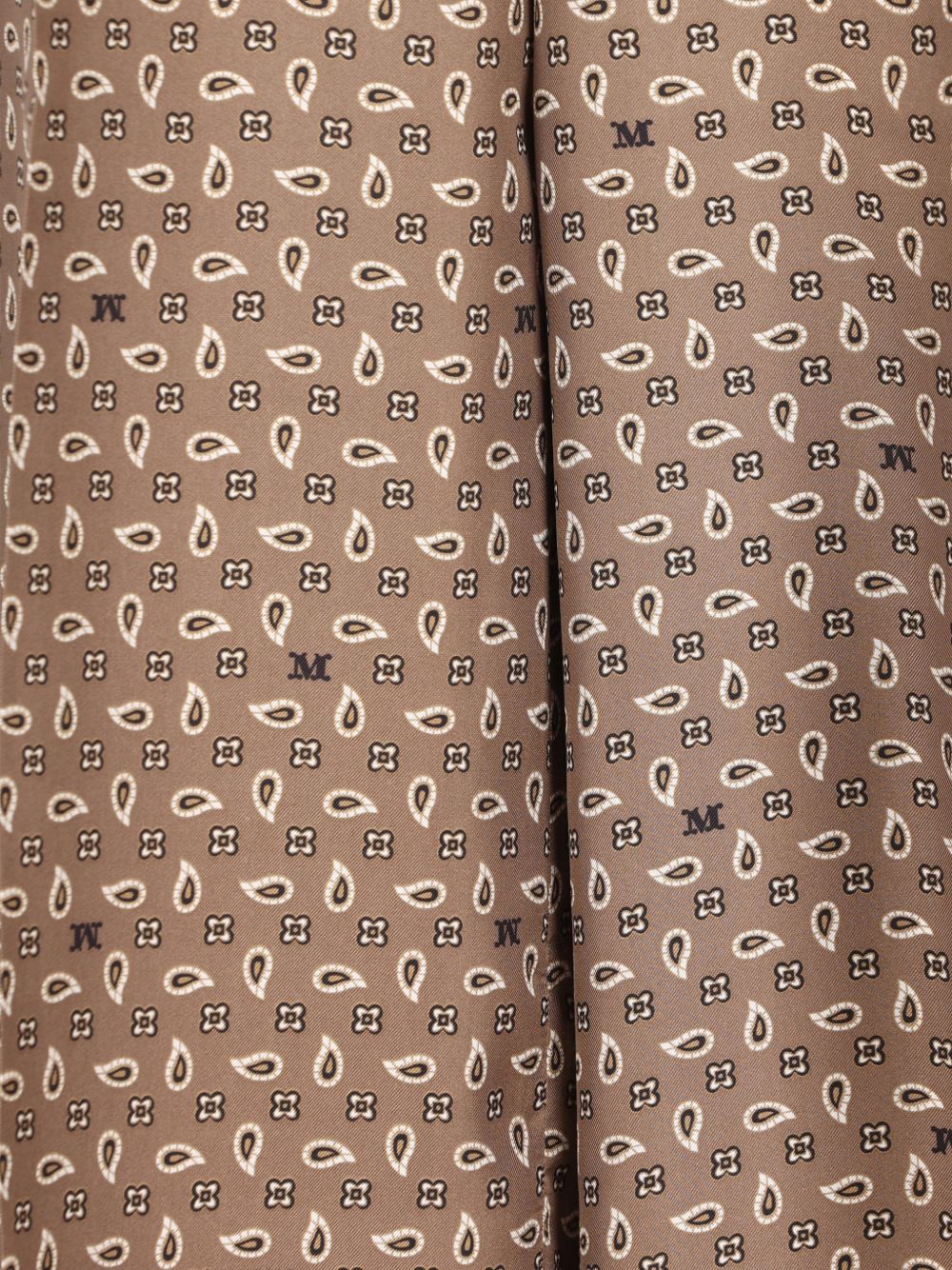 Max Mara Women Printed Silk Trousers