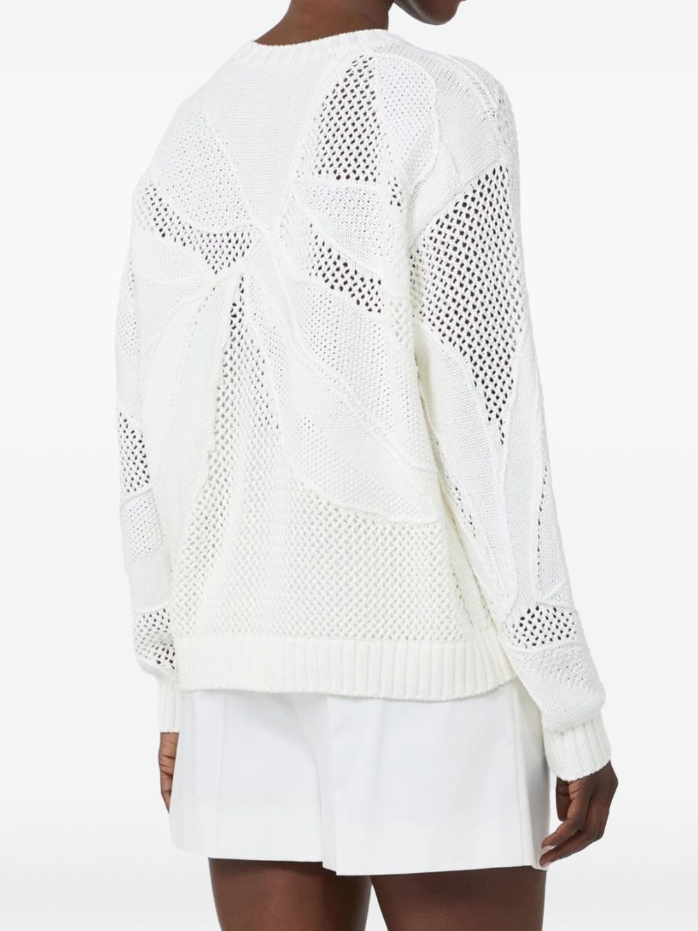 Max Mara Women Embroidered Cotton Sweater